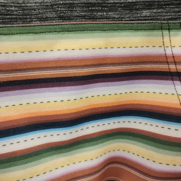 Hooey Striped Kids Hoodie NWOT size L - Picture 3 of 9